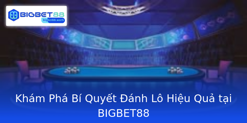 Khám Phá Bí Quyết Đánh Lô Hiệu Quả tại BIGBET88