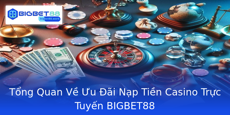 Tổng Quan Về Ưu Đãi Nạp Tiền Casino Trực Tuyến BIGBET88